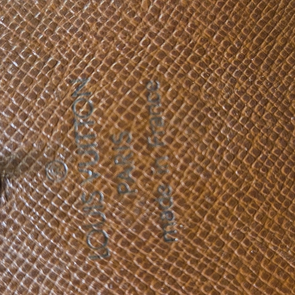 Louis Vuitton Vintage Monogram Porte-Monnaie Tresor Compact Wallet 1980s - Picture 3 of 16